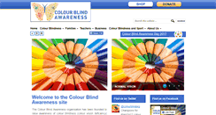 Desktop Screenshot of colourblindawareness.org